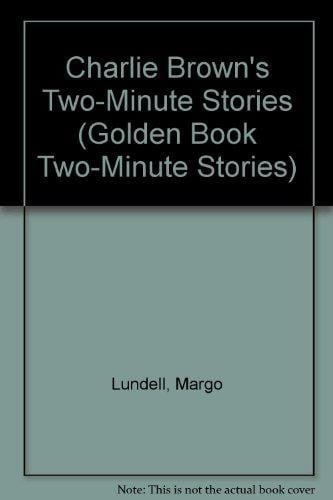 Cover of Charlie Brown's Two-Minute Stories (Golden Book Two-Minute Stories)