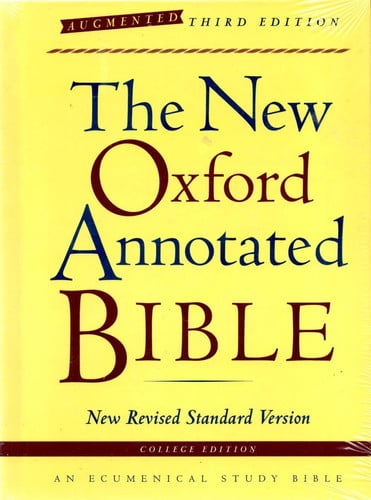 The New Oxford Annotated Bible, Augmented Third Edition, New Revised Standard Version