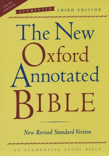 The New Oxford Annotated Bible, Augmented Third Edition, New Revised Standard Version