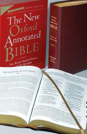 The New Oxford Annotated Bible with the Apocrypha, Augmented Third Edition, New Revised Standard Version, Indexed