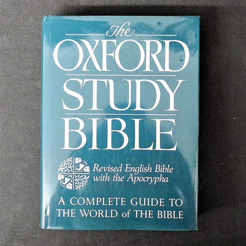 The Oxford Study Bible: Revised English Bible with Apocrypha