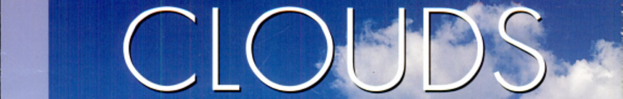 Cover of Looking at clouds