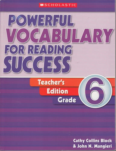 Cover of Powerful Vocabulary for Reading Success : Grade 6