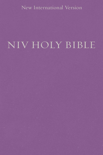 NIV, Holy Bible, Compact, Paperback, Purple