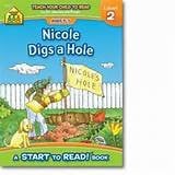 Cover of Big Race/Nicole Digs a Hole with CDROM (Start to Read Series)