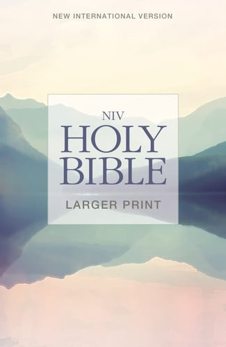 NIV, Holy Bible, Larger Print, Paperback