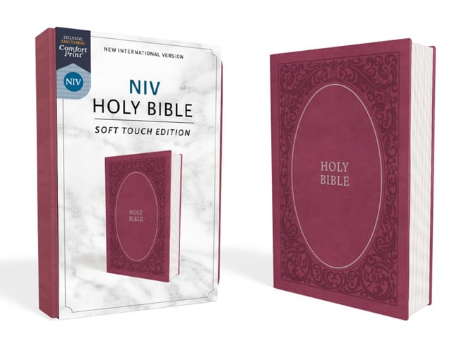 NIV Holy Bible Soft Touch Edition [Pink]