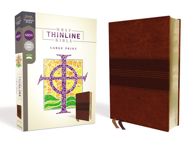 NRSV Thinline Bible [Large Print, Brown]