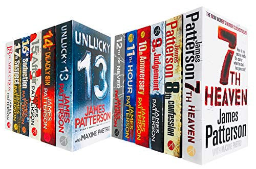 Womens Murder Club 12 Books Collection Set by James Patterson (Books 7 - 18)