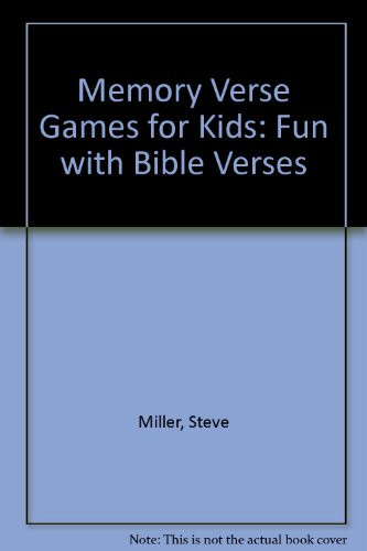 Cover of Memory Verse Games for Kids