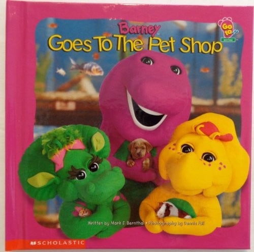 Cover of Barney Goes to the Pet Shop (Go To... (Barney))