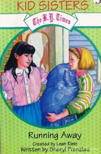 Cover of Running away (The B.Y. Times kid sisters)