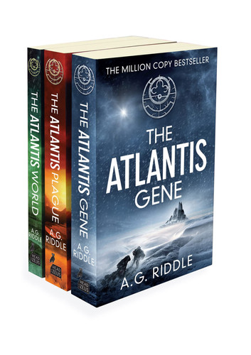 The Atlantis Trilogy The Atlantis Gene, The Atlantis Plague, The Atlantis World