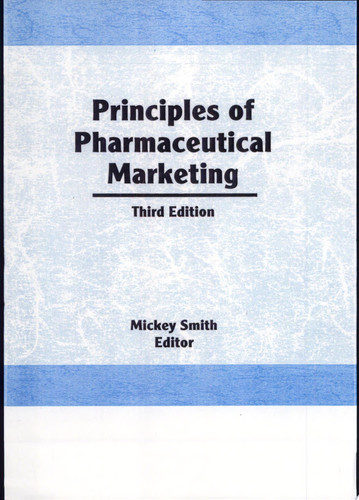 Principles of Pharmaceutical Marketing