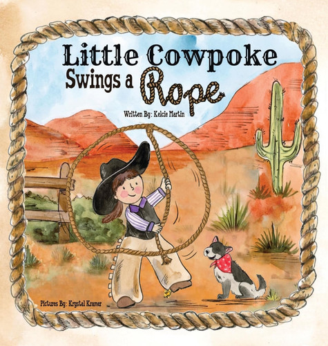 Cover of Little Cowpoke Swings a Rope
