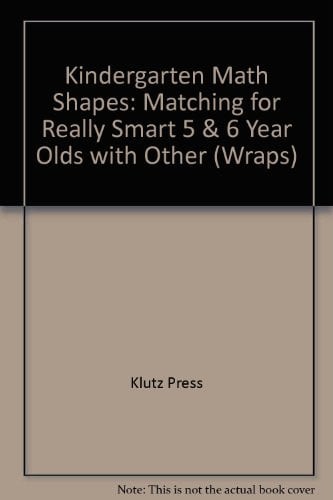 Cover of Kindergarten Math Shapes