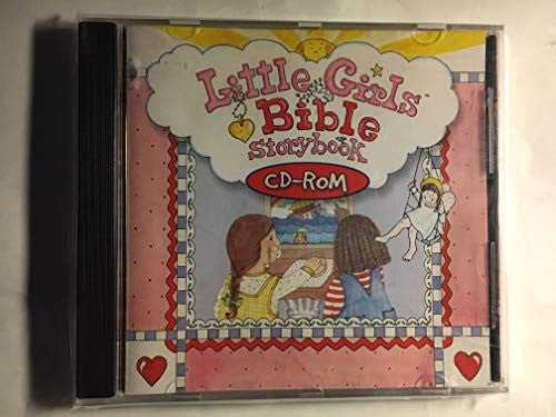 Cover of Little Girls Bible Storybook on CD ROM