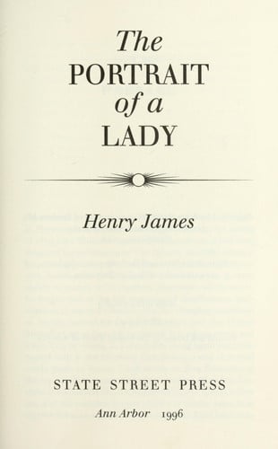 The Portrait of a Lady