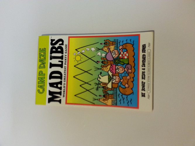 Cover of Camp Daze Mad Libs