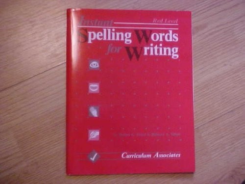 Cover of Instant Spelling Words for Writing