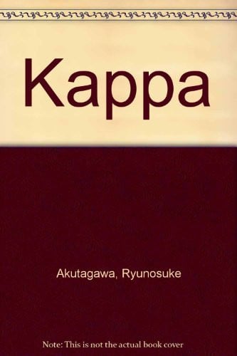 Cover of Kappa; a novel.