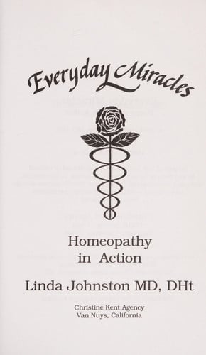 Everyday Miracles Homeopathy in Action