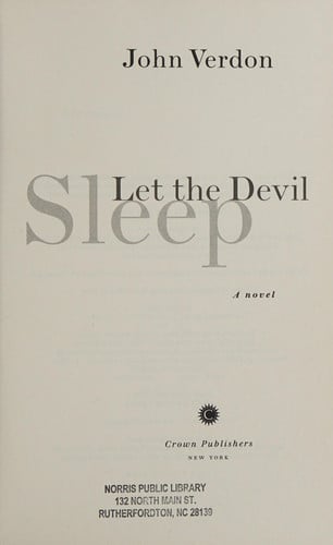 Let the Devil Sleep