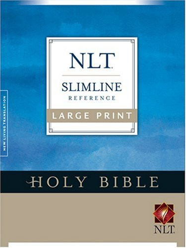Premium Slimline Reference Bible NLT, Large Print