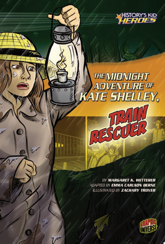 Cover of Midnight Adventure of Kate Shelley, Train Rescuer