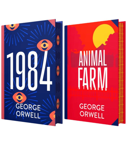 1984 & Animal Farm by George Orwell | 2-Book Collection Combo Set