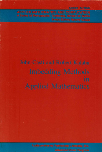 Imbedding methods in applied mathematics (Applied mathematics and computation no. 2)