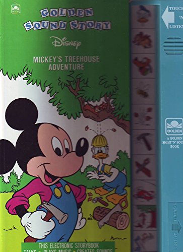 Cover of Mickey's Treehouse Adventure (Deluxe Sound Story)