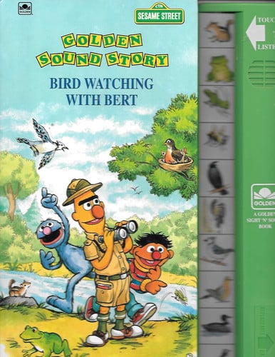 Cover of Birdwatching With Bert (A Golden Sight 'n'sound Book)