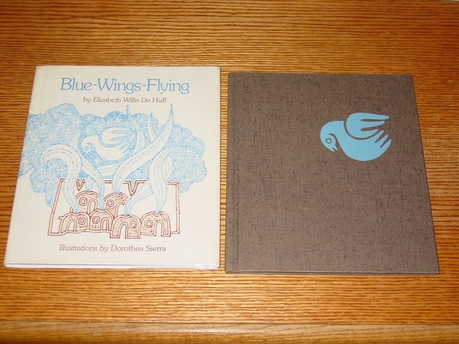 Cover of Blue-Wings-Flying