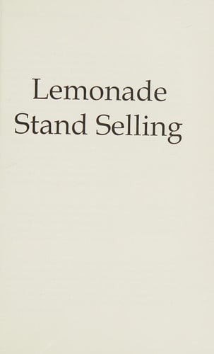 Lemonade Stand Selling Accelerate Your Small Business Growth