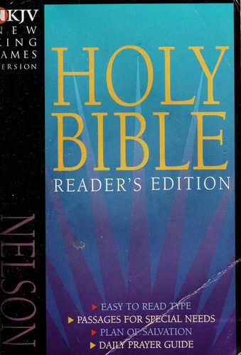 Holy Bible Reader's Edition
