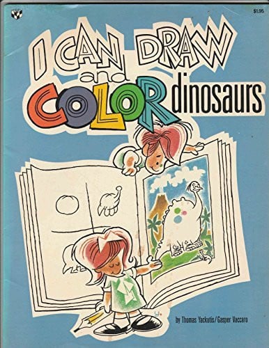 Cover of I Can Draw and Color Dinosaurs (I Can Draw and Color Series)