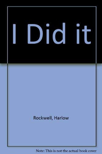 Cover of I did it