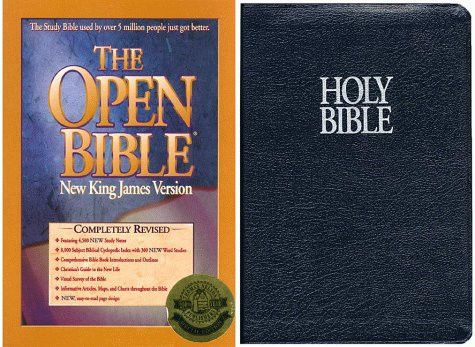 The Open Bible Completely Revised, Featuring 4,500 New Study Notes