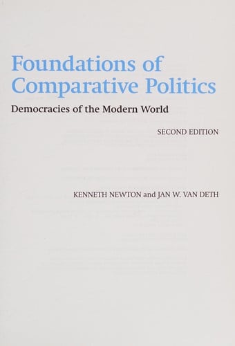 Foundations of Comparative Politics
