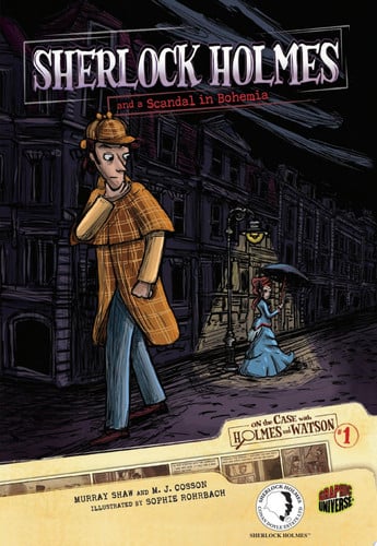Cover of Sherlock Holmes and a Scandal in Bohemia