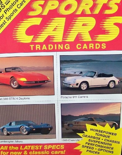 Cover of Sports Cars (Automobile Flash Cards Books)