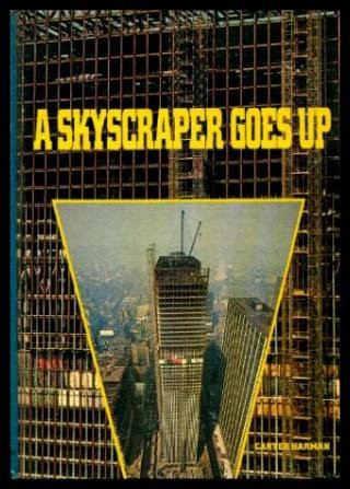 Cover of A skyscraper goes up.