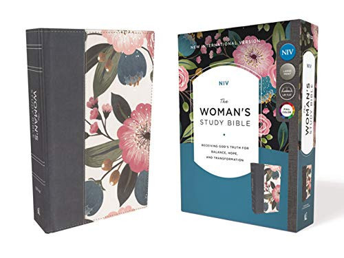 NIV the Woman's Study Bible [Blue Floral]