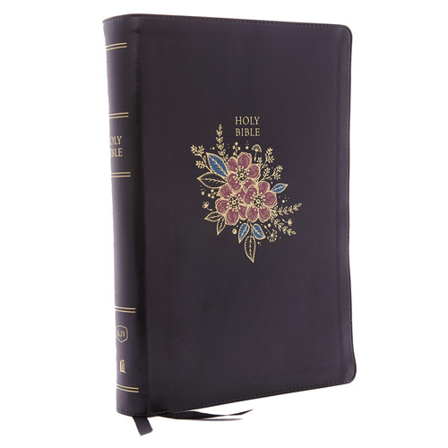 KJV Deluxe Reference Bible Indexed Red Letter Edition [Super Giant Print, Black]