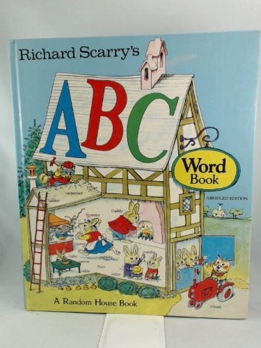 Cover of ABC word book.