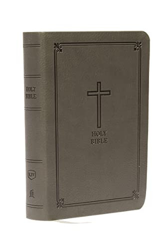 KJV Reference Bible Compact Red Letter Edition [Snapflap, Large Print, Black]