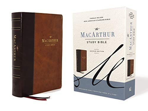 NASB MacArthur Study Bible, 2nd Edition [Brown]
