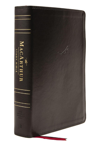NASB MacArthur Study Bible, 2nd Edition, Thumb Indexed [Black]