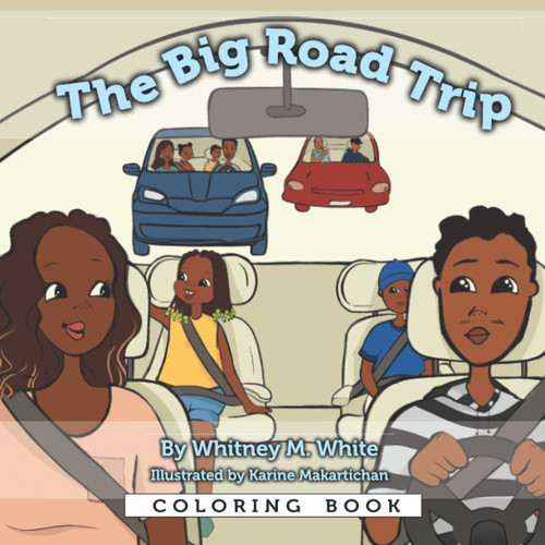Cover of Big Road Trip Coloring Book